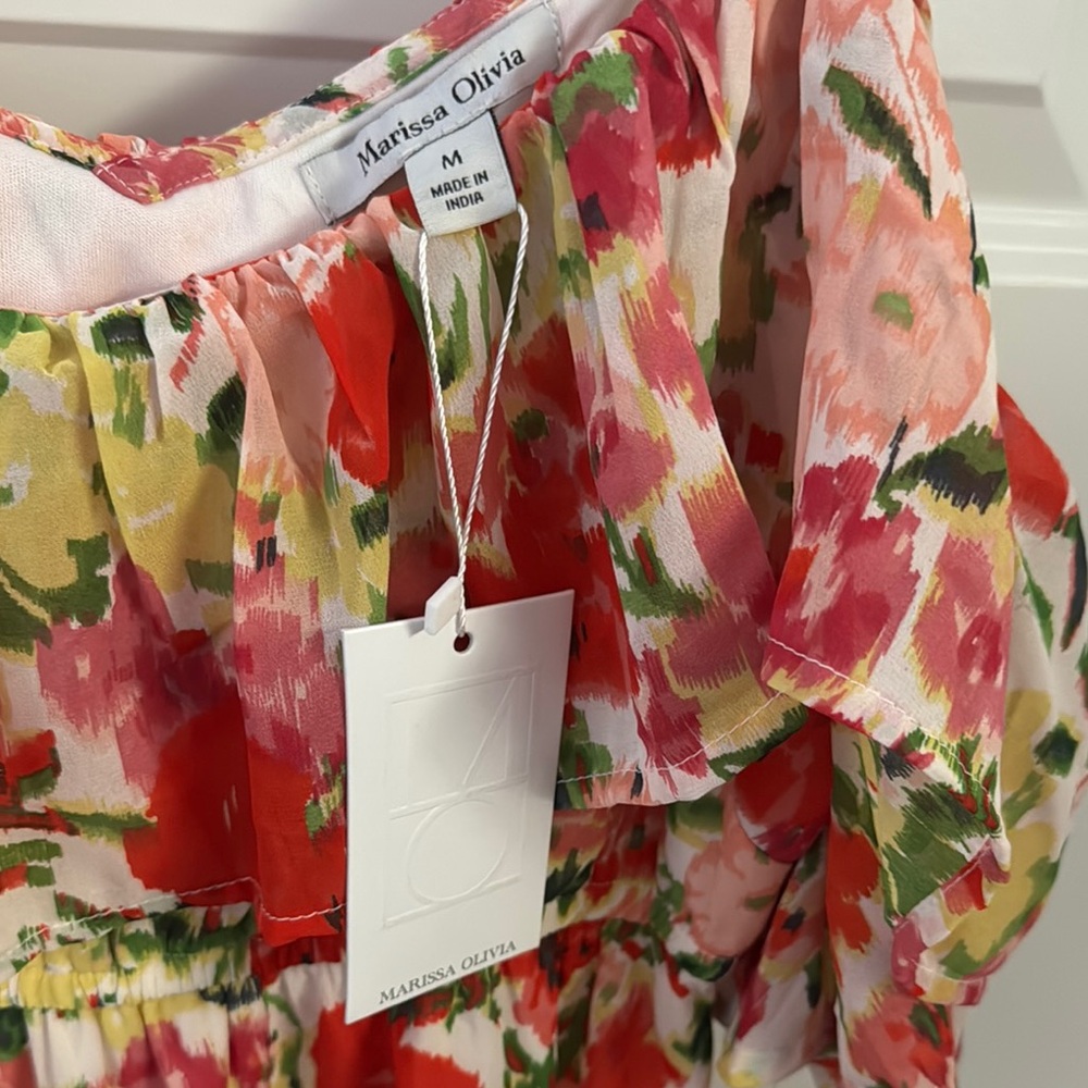 Floral Ruffle Dress - Picture 3 of 6